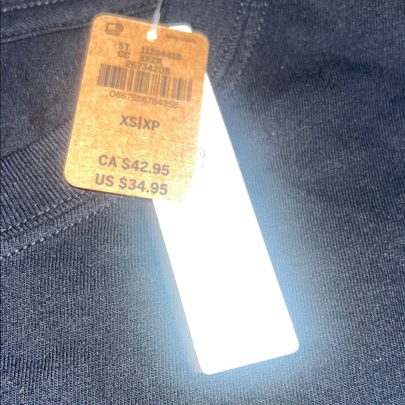 Pink brand Black Long Sleeve Tee with Logo - Picture 3 of 6